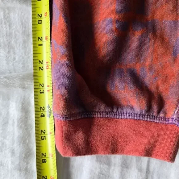 A$AP WORLDWIDE x Russell Athletic Skull Graphic Sweatpants Rust Purple Size S - Picture 9 of 9